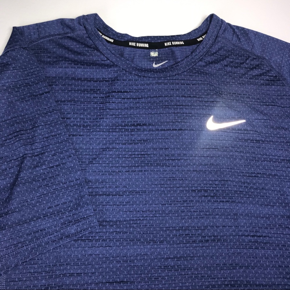Nike Men’s Running Dri Fit T-Shirt XL Blue